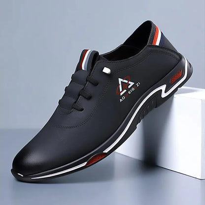 【39-44】Pantofi casual din piele pentru bărbați, model nou de vară ✔Piele selectată ✔Durabil, rezistă ani de zile