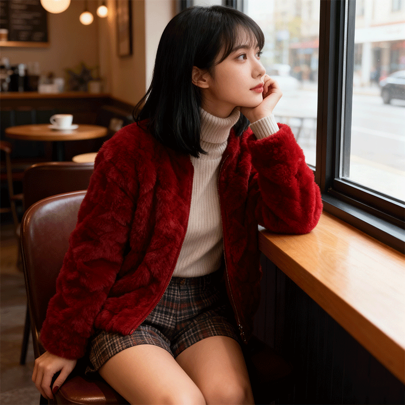 🔥🔥【Спешна покупка с половина цена в края на месеца】Ново модело забавно яке за жена за сезона есен-зима