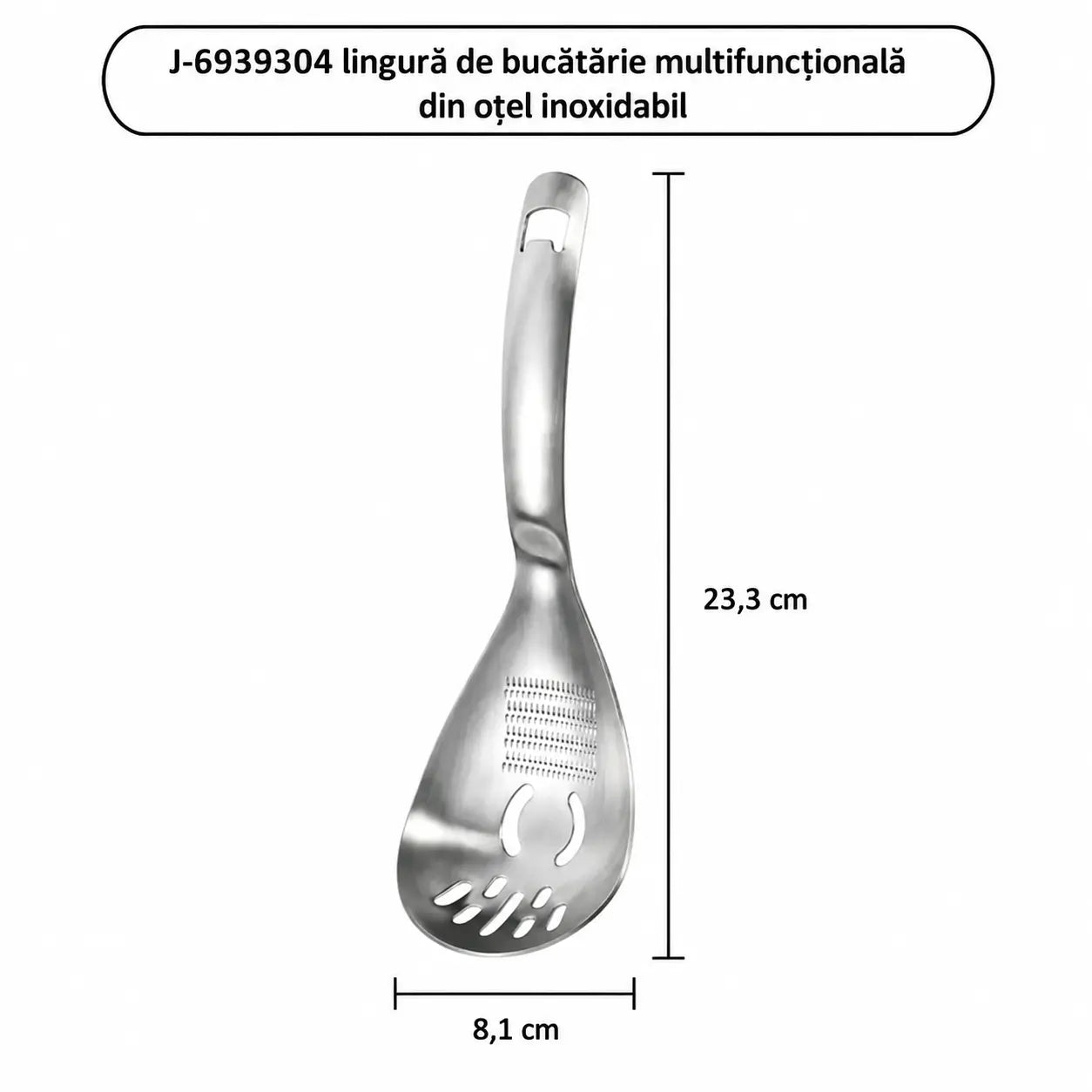 🔥50% reducere🔥🥄Lingură multifuncțională cu strecurătoare din oțel inoxidabil 304