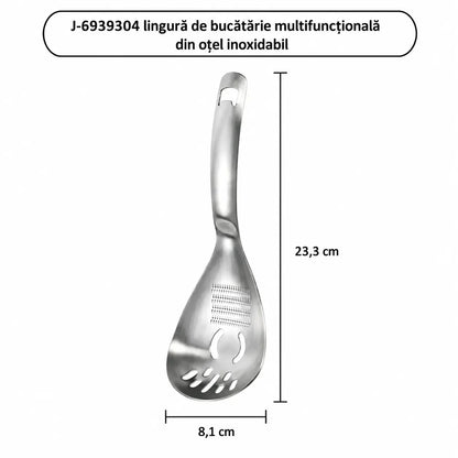 🔥50% reducere🔥🥄Lingură multifuncțională cu strecurătoare din oțel inoxidabil 304