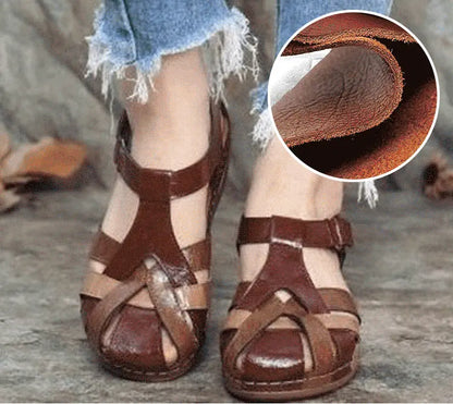 ⏳✨【35–43】Sandale romane confortabile pentru femei, din piele moale