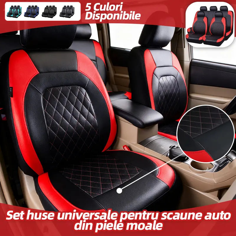【50% OFF】🚗🚗Set universal de huse de scaun auto din piele moale