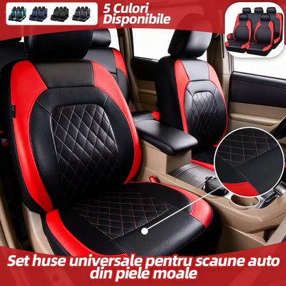 【50% OFF】🚗🚗Set universal de huse de scaun auto din piele moale