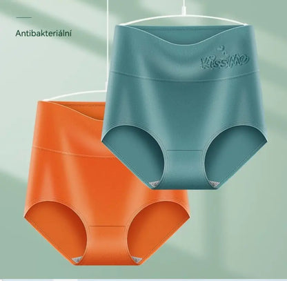 💖【🔥6 bucăți la doar 149 lei】Chiloți talie înaltă cu efect de ridicare a șoldurilor, fabricați din bumbac de calitate superioară ✨️ (potriviți pentru greutatea 45–105 kg)