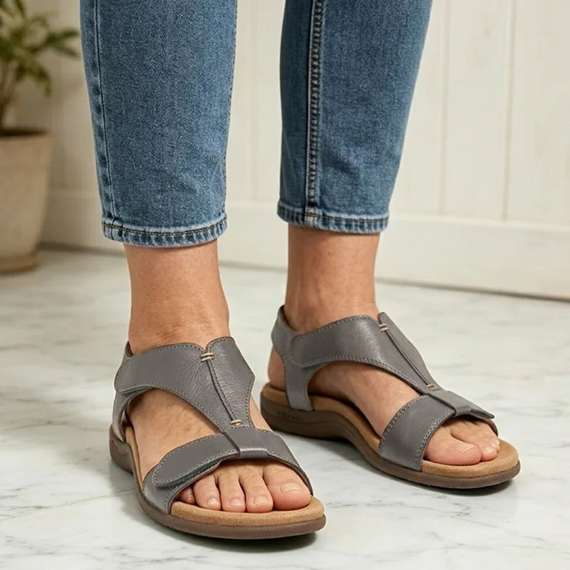 Sandale de vară cu talpă moale și susținere pentru bolta plantară, casual și confortabile