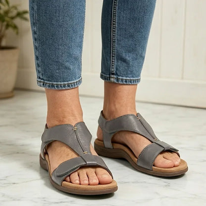 Sandale de vară cu talpă moale și susținere pentru bolta plantară, casual și confortabile