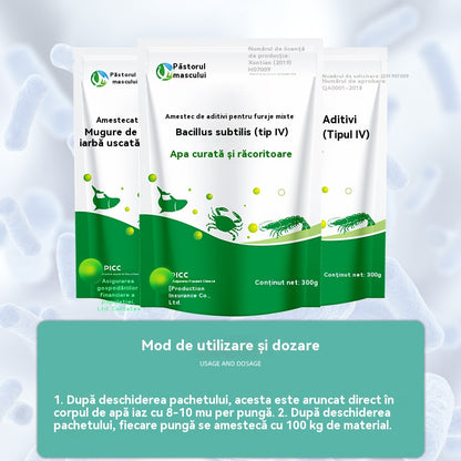 Bacillus subtilis acvacultură purificator de apă special acvacultură în picioare