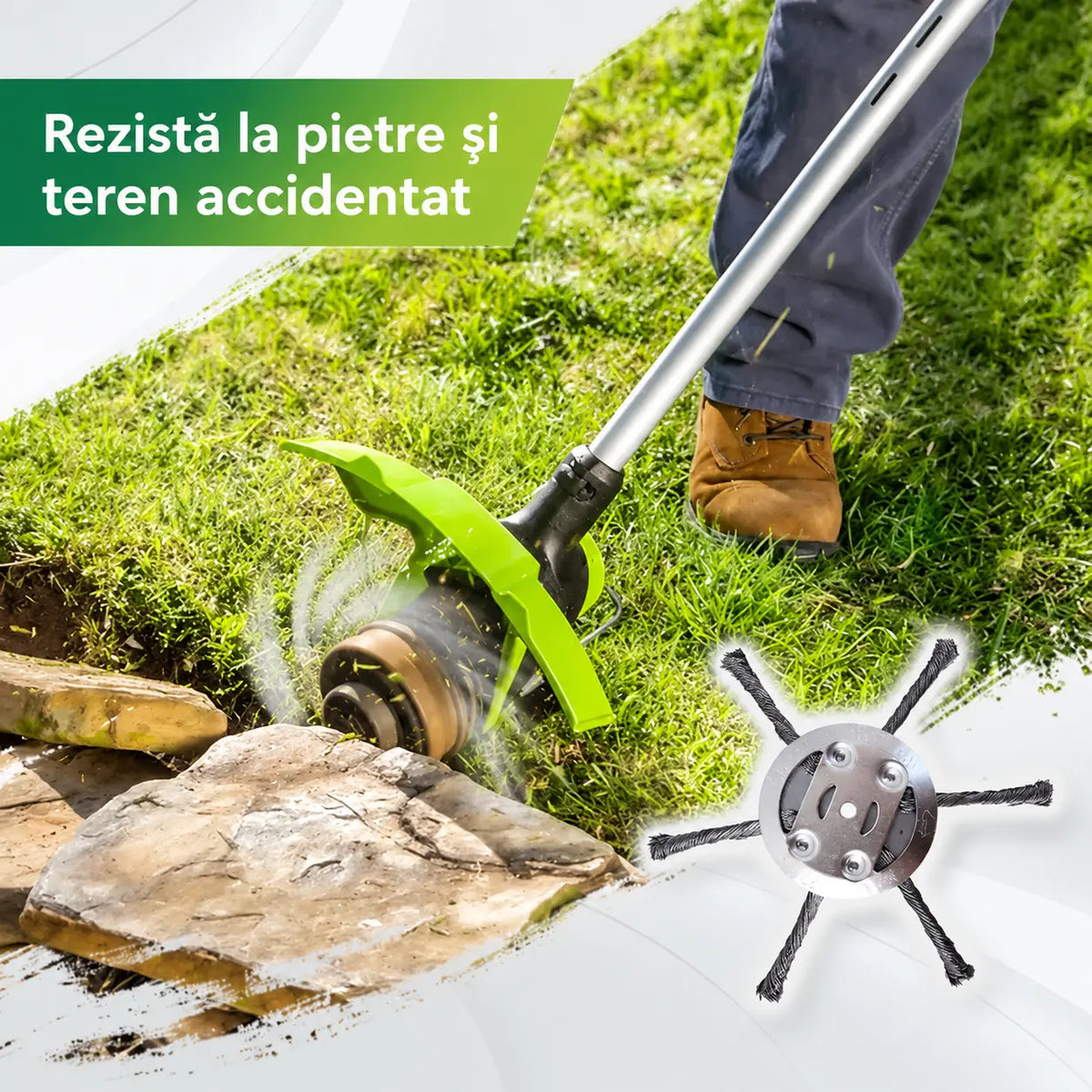 🌿🔥 Lame de schimb pentru mașini de tuns iarba/trimmere - lame din oțel pentru tăiere 🌿✂️⚙️