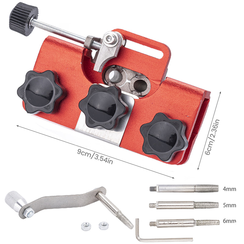 ⚙️ Ascuțitor manual 2 în 1 pentru lanțuri de drujbă – reducere de 50%