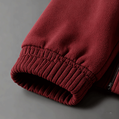 ⛄【Размери M-5XL】Нова мъжка дебела аksamitена kurtka с ягненски мех, за есен и зима