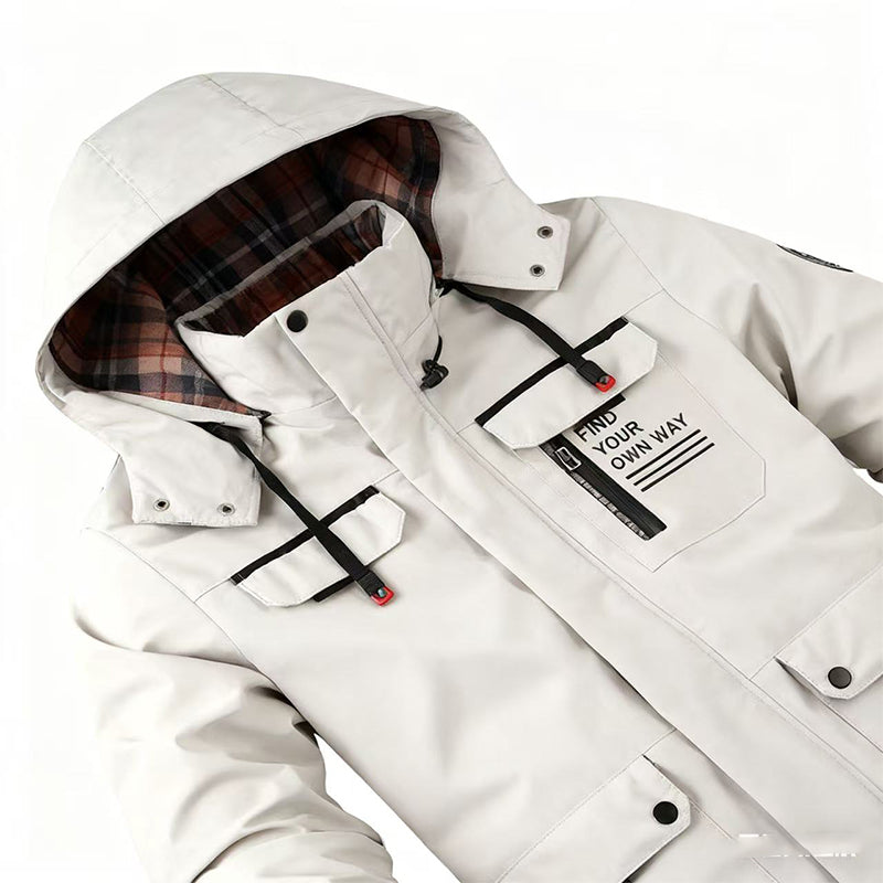 🔥Φθινόπωρο/Χειμώνα 50% έκπτωση【M-4XL】Μιανικό θερμό яке 2025, ανθεκτικό στο άνεμο και το νερό