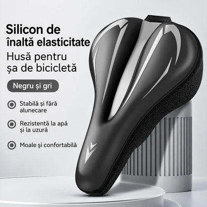 🚲 Husă pentru șaua bicicletei de munte, realizată din piele siliconică groasă, impermeabilă și foarte moale