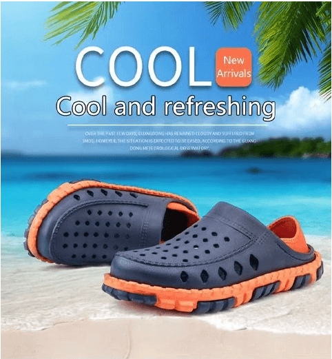 【Produs nou la mare căutare🔥】Papuci de vară perforați, mărimi mari pentru bărbați, ideali pentru plajă