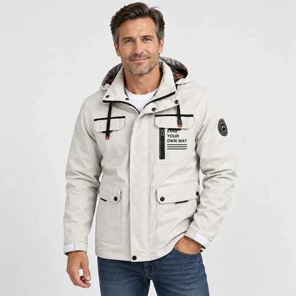 🔥Astăzi la jumătate de preț🔥【M-6XL】2026 Geacă bărbătească nouă, groasă, călduroasă, rezistentă la vânt și impermeabilă – Livrare gratuită