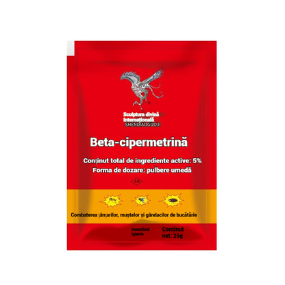 👍【5 pliculețe】🚫🦟🪳🪰pecial conceput pentru a ucide țânțarii și muștele din ferme, un pachet ucide puricii/lăcustele/gândacii de bucătărie/muștele/țânțarii!