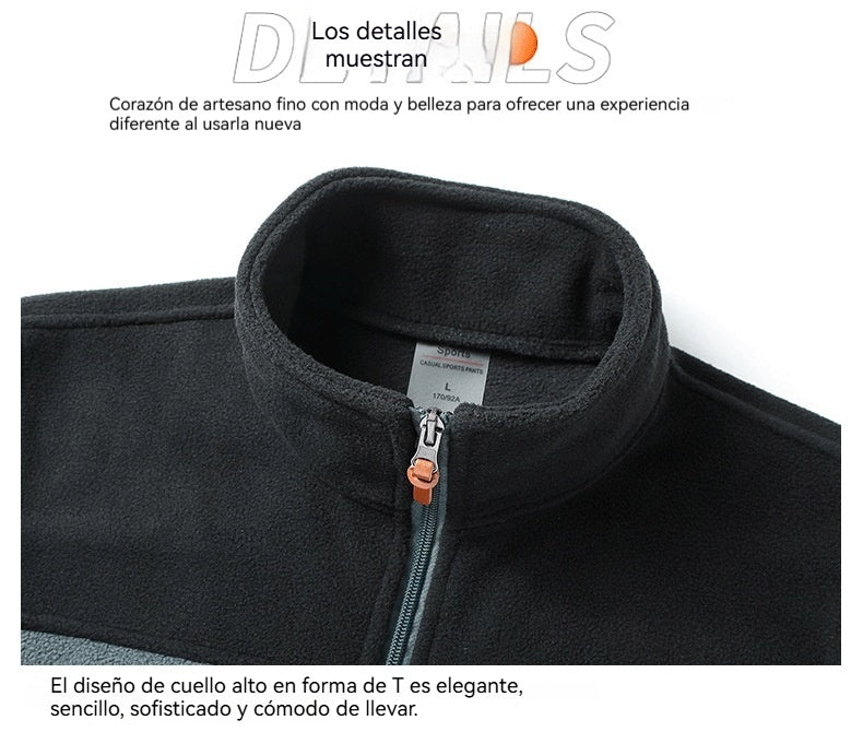 🔥🔥【XL-5XL】Chaqueta Shaker para hombre con forro grueso, a prueba de viento y cálida para invierno