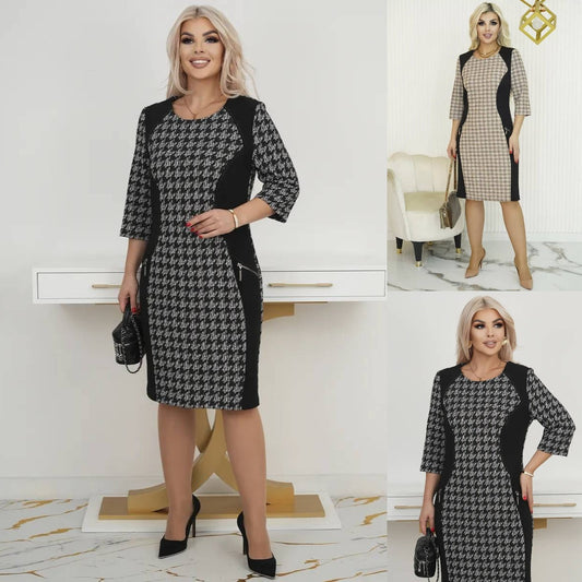 💜💚【S-5XL】Vestido de moda de alta calidad