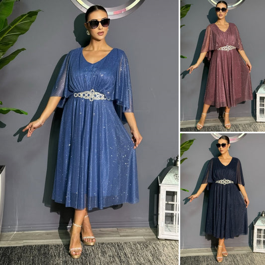 👗【S-5XL】Rochie nouă la modă, design clasic, elegantă și simplă