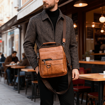 🔥Nueva promoción 50% de descuento 👜 Bolso de hombre moderno y de uso diario, gran capacidad