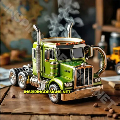 🚛【Cumperi unul, primești unul gratuit】Cană de cafea lucrată manual, în formă de camion