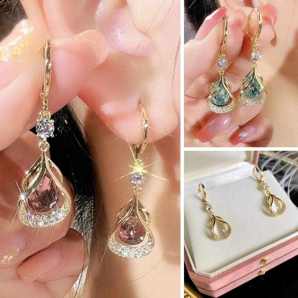 🎁💖【Купи 1, вземи 2】Магнитни обеци за стимулиране на лимфната циркулация