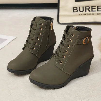 【35-42】👢 Ghete de damă de iarnă cu platformă ascunsă – o alegere elegantă și stabilă pentru zilele friguroase