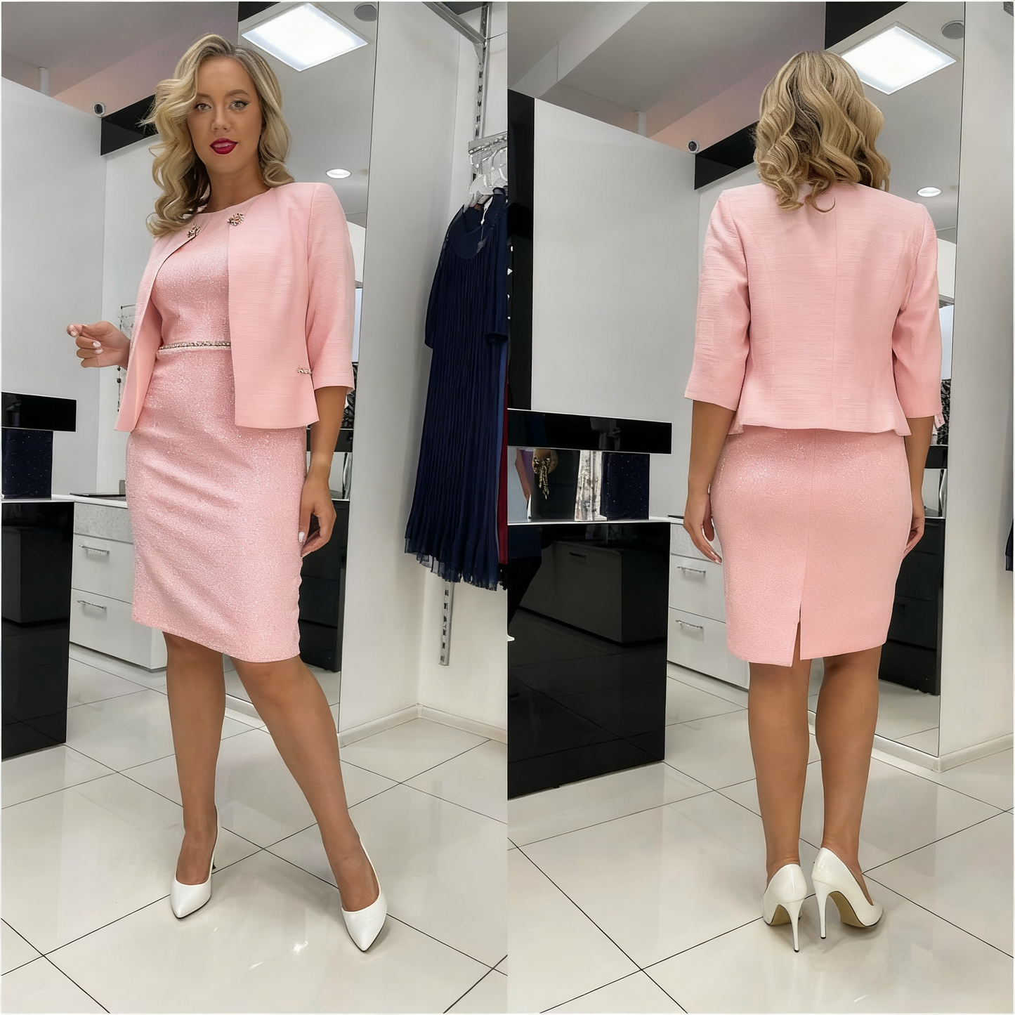 💖【Cumpără 1 Primești 1 Gratuit】👩【S~5XL】Rochie elegantă nouă