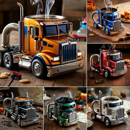 🚛【Cumperi unul, primești unul gratuit】Cană de cafea lucrată manual, în formă de camion
