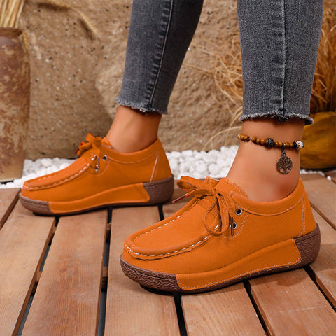 【Купете 1, получете 1 безплатно】Нови каузални обувки от плюш с мрежеви ремъзи от есенната колекция 2025 г