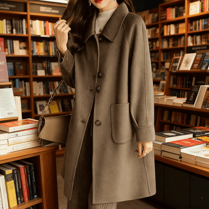 🔥🔥【Pola cijene na kraju mjeseca】Nove modele jačaka od umjetne kože s povećanom debljinom za jesen/zimu 2025., oblika srednje duljine, slim fit