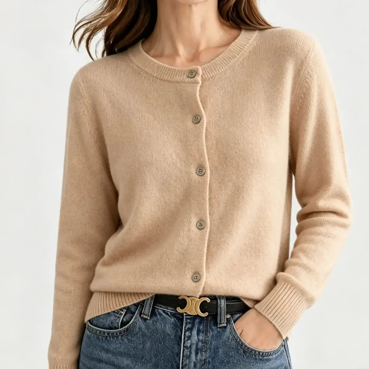 🔥💥【40–80 kg】Cardigan din tricot cu amestec de cașmir (Toamnă/Iarnă 2026) – elegant și versatil – disponibil cu plata la livrare