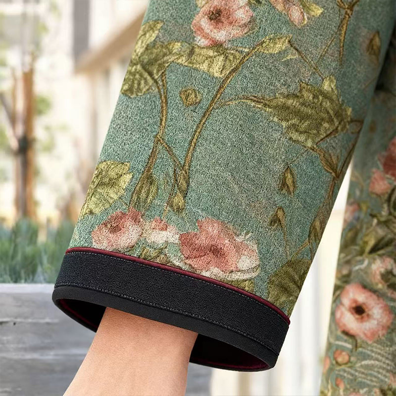 【S-3XL】Płaszcz wełniany jesień-zima 2025, nowy model z kołnierzem i nadrukiem