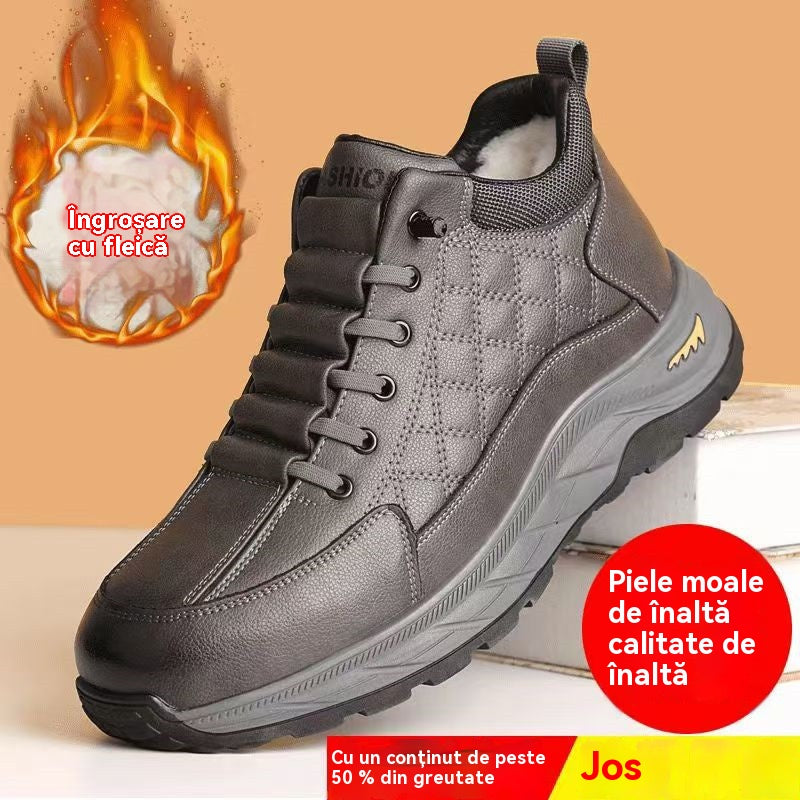 👞🔥Pantofi casual pentru bărbați cu căptușeală călduroasă-3852725