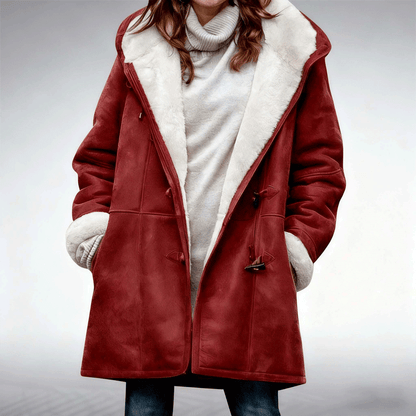 🥼🐏💖【Nowość zimowa 43% zniżki】2025 Modna i ciepła damska kurtka z zamszu, z ociepleniem z wełny, S-5XL, kurtka zimowa/na co dzień