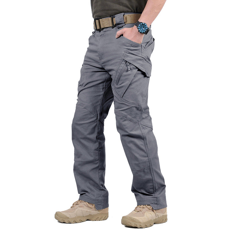 🔥Bestseller🔥【S-5XL】Pantaloni tactici cargo pentru bărbați, cu model camuflaj și buzunare