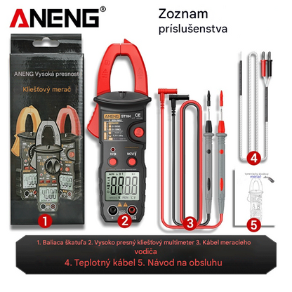 🔥【Limitovaná ponuka】🛠️ Inteligentný digitálny kliešťový merač, multifunkčné elektrikárske kliešte, vysokopresný ampérmeter, úplne automatická identifikácia