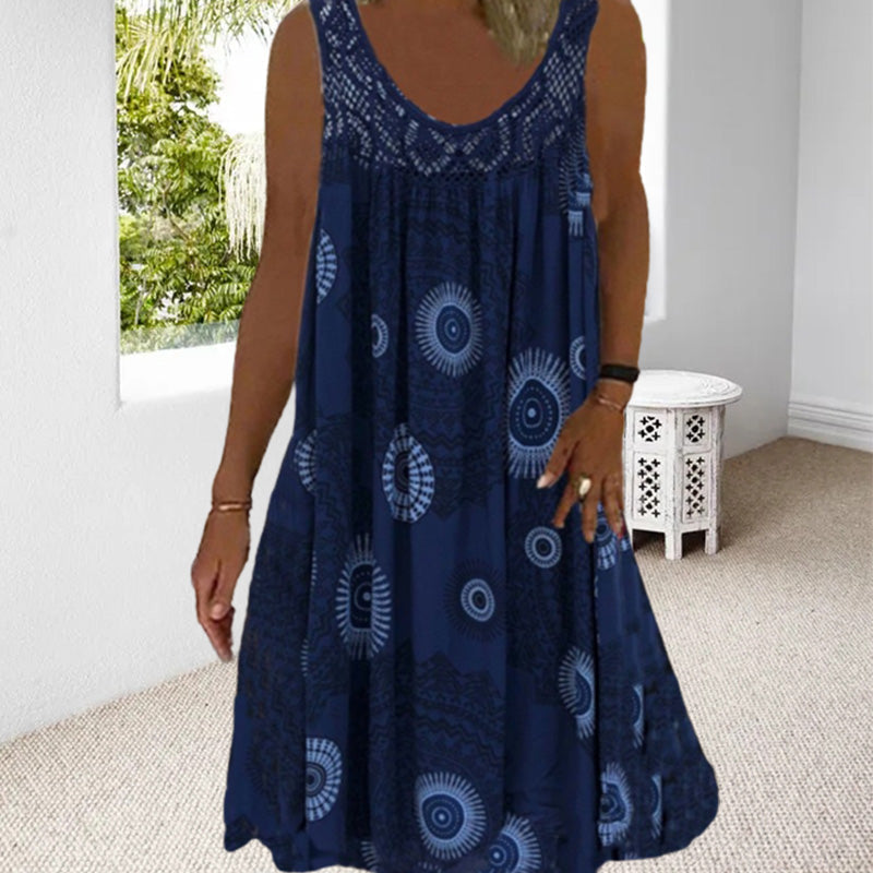 💋👗【40-120 kg】Rochie fără mâneci, fără bretele, potrivire largi, mărimi mari disponibile