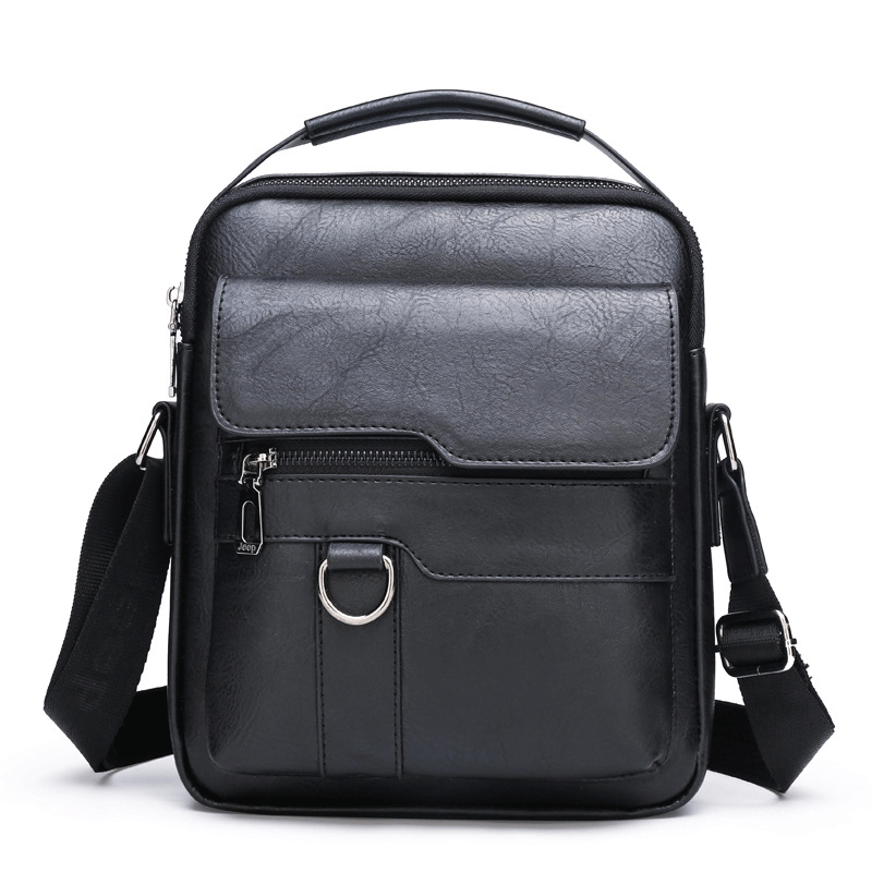 🔥Nová akcia 50% zľava 👜 Moderná a každodenná kožená taška pre mužov, veľká kapacita