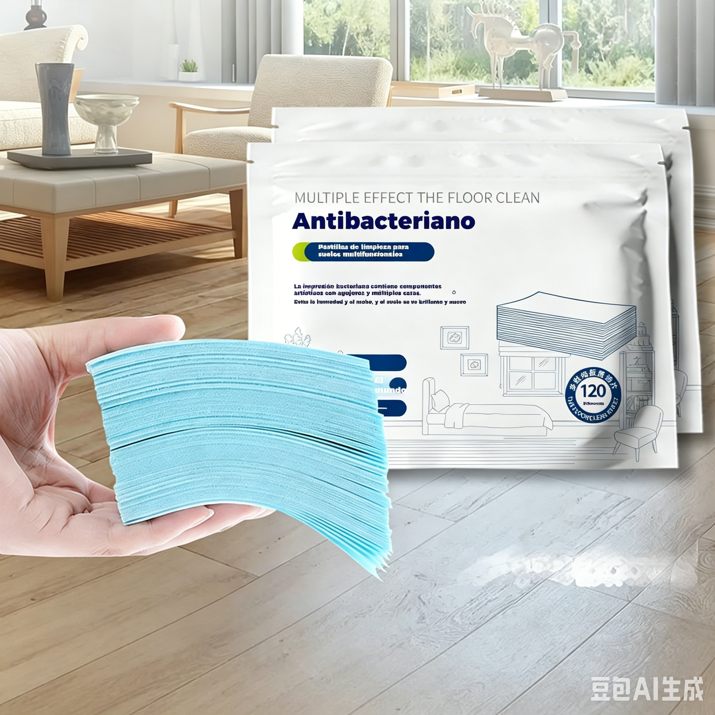 🧹【Cumpără 1 și primești 1 GRATUIT!】✨240 buc. tablete de curățare multifuncționale antibacteriene și dezodorizante ‖ Potrivite pentru lemn masiv, pardoseli laminate, gresie și pereții rulotei