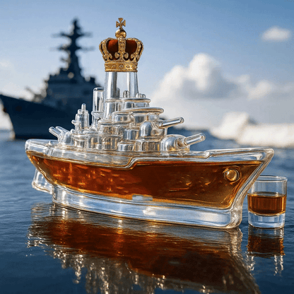 🚢 Sada skleníc na whisky s zábavným dizajnom｜Sklenica na whisky v tvaru ponorky｜Originálne darčeky a elegantná dekorácia pre bar