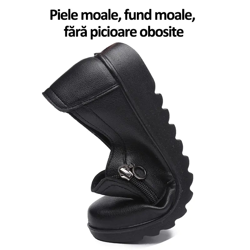 🔥【35-41】Pantofi confortabili din piele de vacă, talpă moale, antiderapantă, rezistență la uzură timp îndelungat, calitate garantată