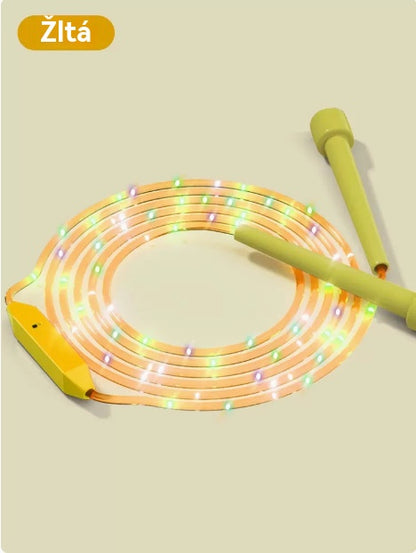 🏃【50% taniej – darmowa dostawa】🌈 Skakanka LED dla dzieci