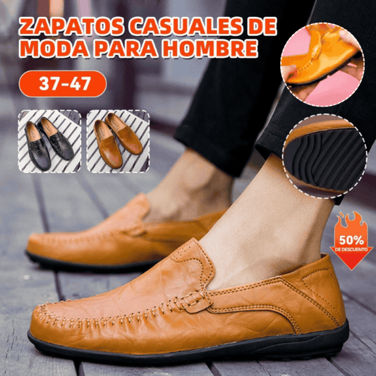 🔥👞【39-44】Pantofi sport moderni din piele de vițel pentru bărbați