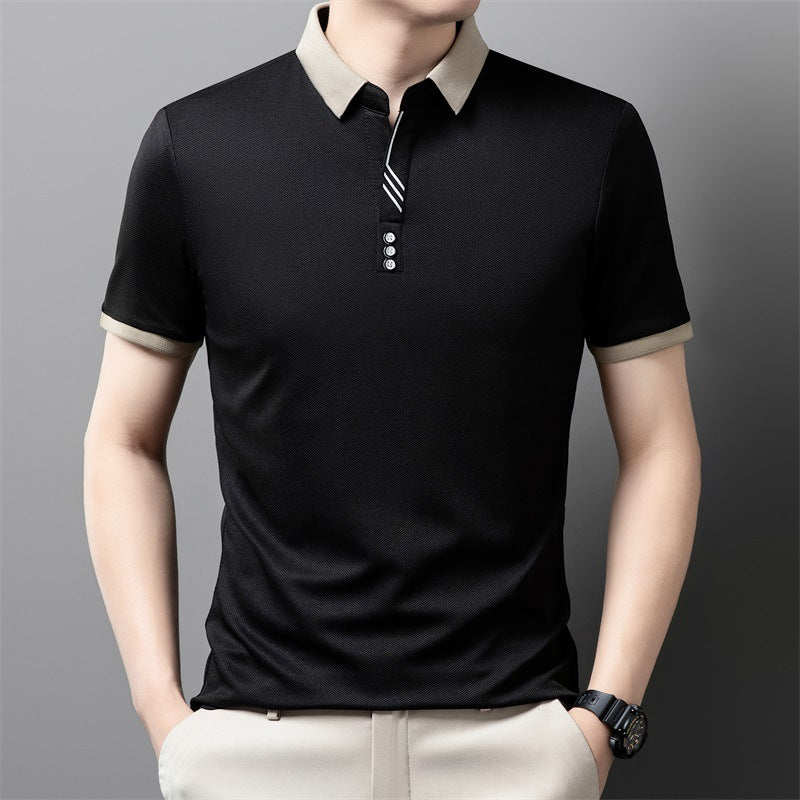 ✨【50% OFF】 Nová pánska polokošeľa s krátkym rukávom a priedušnou klopou na rok 2026