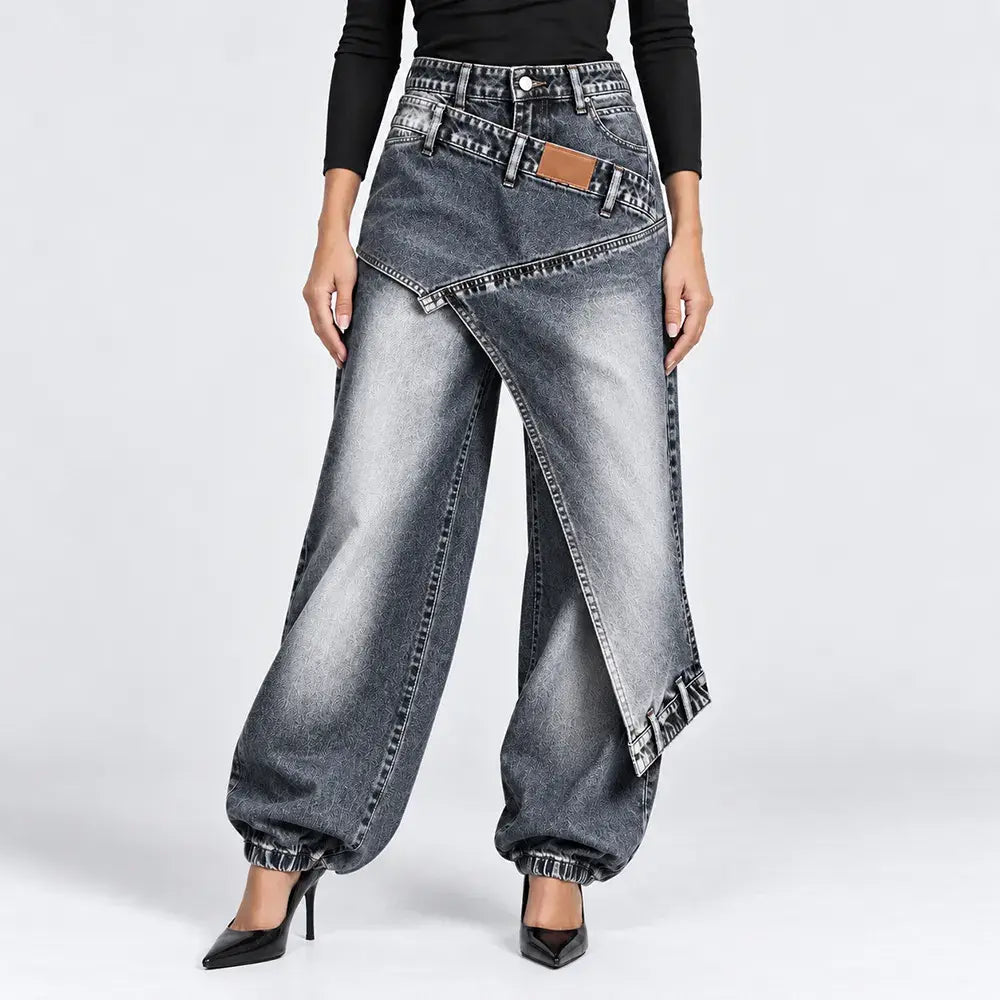 👖【XS-3XL】Blugi cu croială largă – stilați și confortabili ✨💞