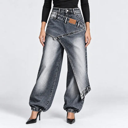 👖【XS-3XL】Blugi cu croială largă – stilați și confortabili ✨💞