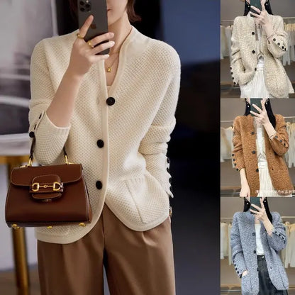 🍂【Reducere sezonieră -50%🔥】Cardigan tricotat nou pentru femei – Colecția Toamnă/Iarnă