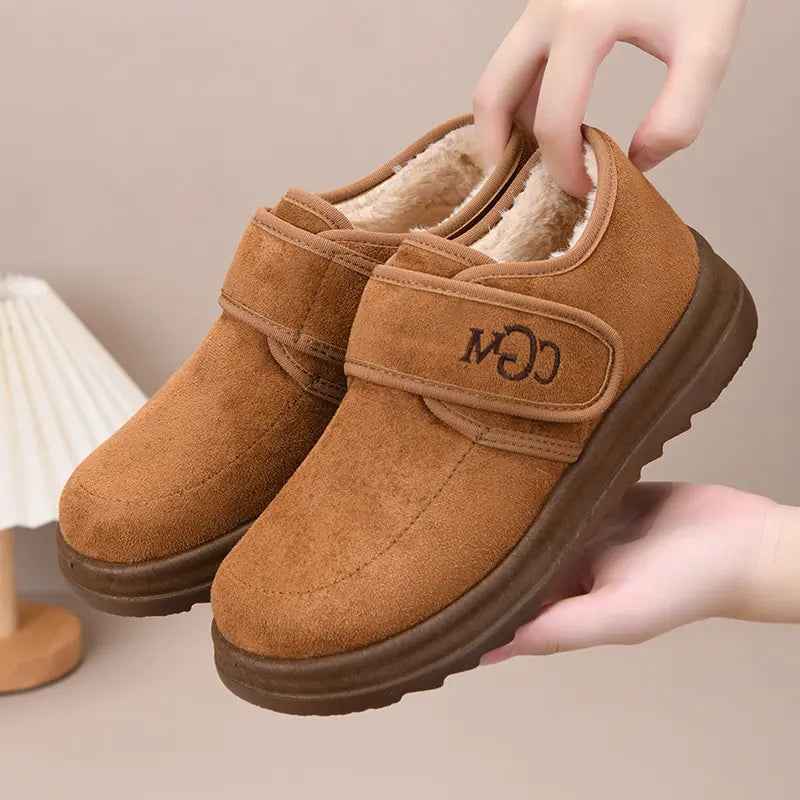 【36–41】Botine de iarnă pentru femei, la modă, cu căptușeală pufoasă
