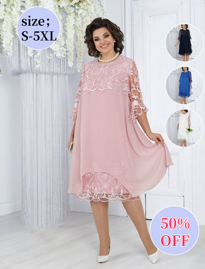 😍💥💥【Stoc limitat】💕【S-5XL】Rochie de înaltă calitate, confortabilă și la modă