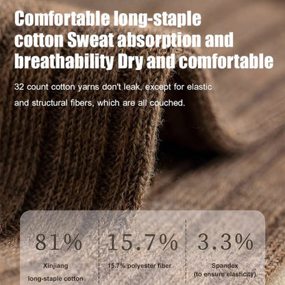 【10 perechi】Șosete bărbați deodorant calde absoarbe transpirația-3864320